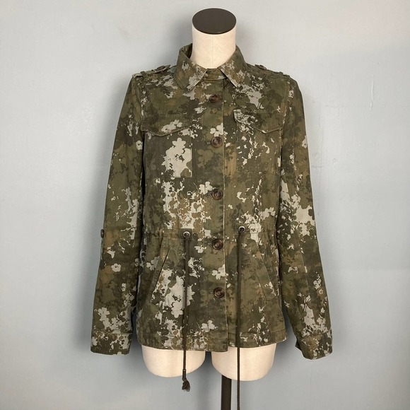 Aeropostale Jackets & Blazers - AEROPOSTALE Camouflaged Military Style Utility Jacket Shacket 100% cotton Size S